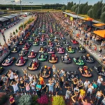 Rodzinne wyścigi na poznańskim torze gokartowym