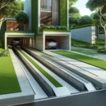 Innowacyjne betonowe kanały samochodowe do garażu i ogrodu